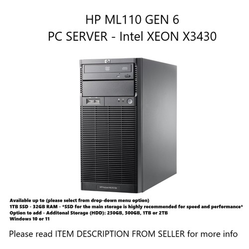 Proliant ml110 server - g6,